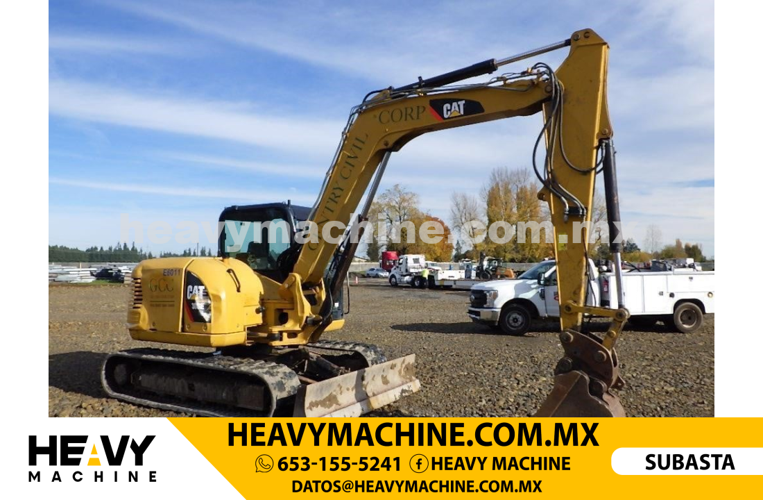 Maquinaria Pesada Excavadora 2013 CAT 308E
