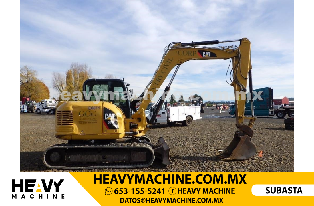 Maquinaria Pesada Excavadora 2013 CAT 308E