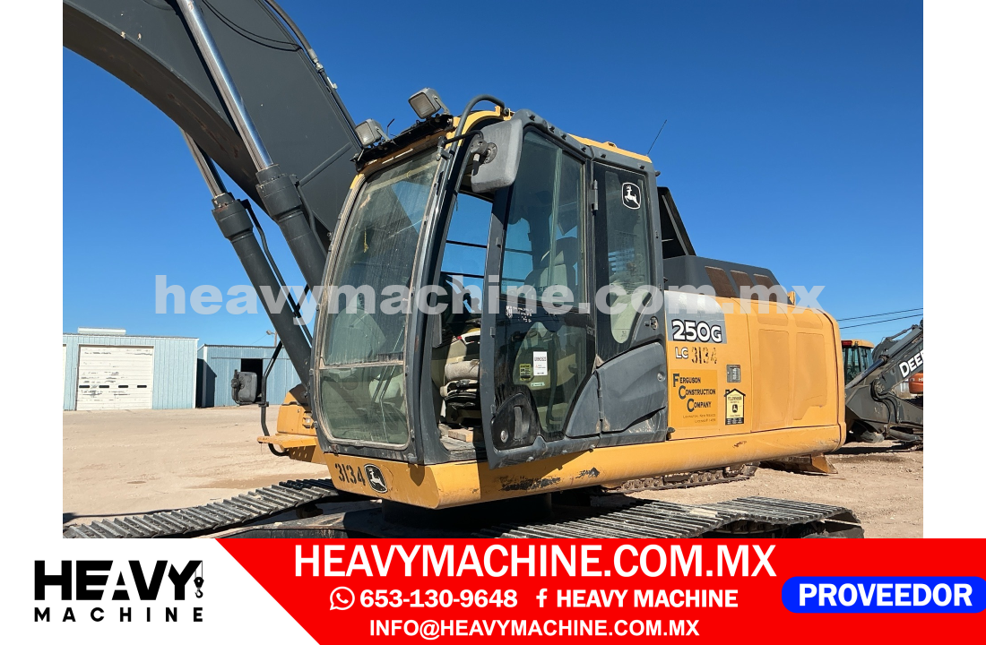 Maquinaria Pesada Excavadora 2013 JOHN DEERE 250g