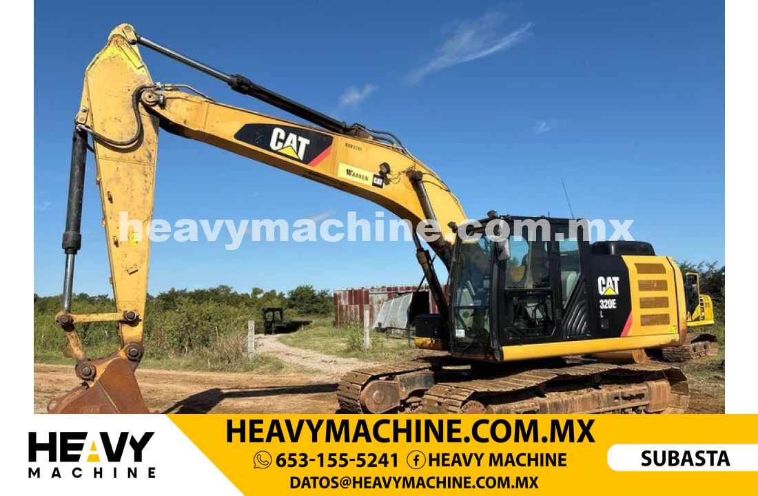 Maquinaria Pesada Excavadora 2014 CAT 320EL