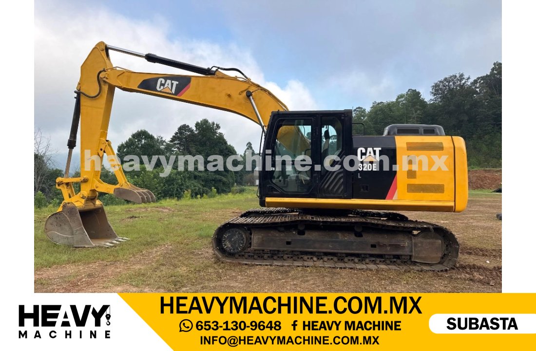 Maquinaria Pesada Excavadora 2014 CAT 320E