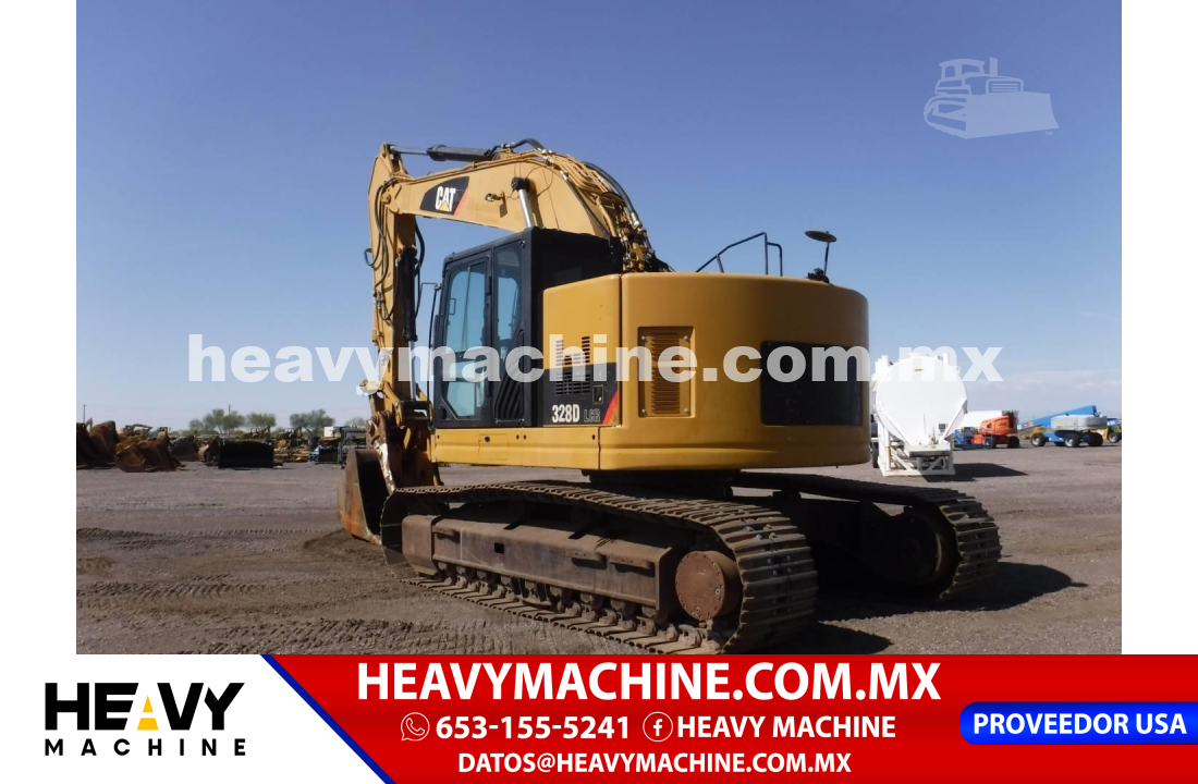 Maquinaria Pesada Excavadora 2014 CAT 328D LCR