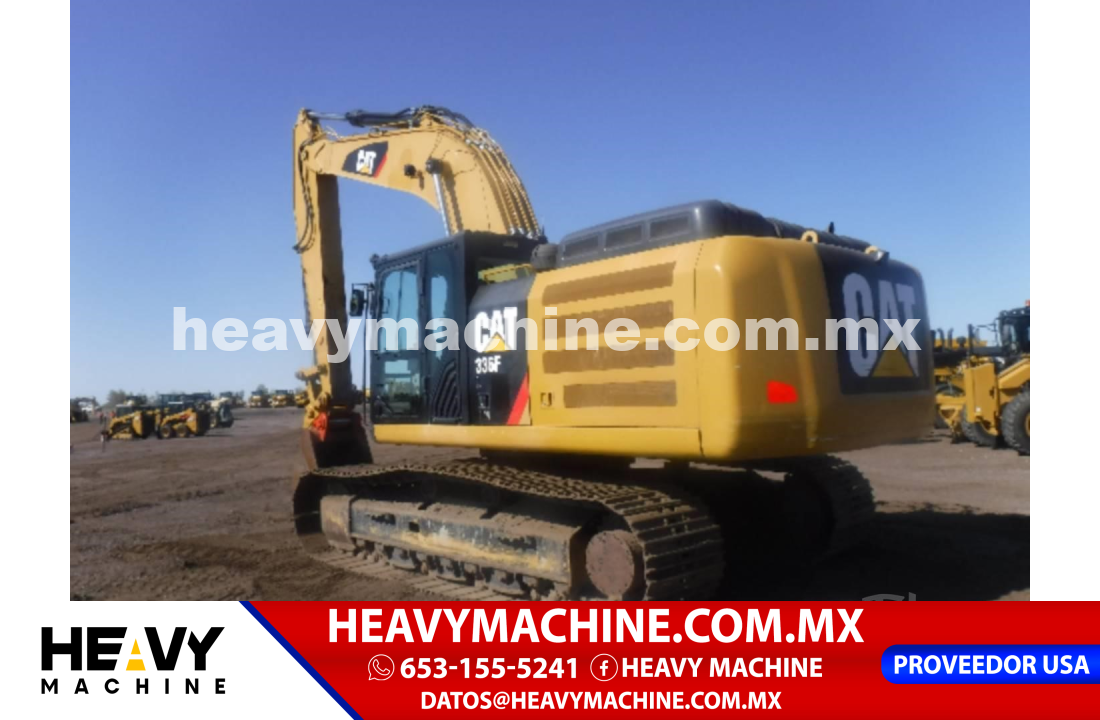 Maquinaria Pesada Excavadora 2015 CAT 336FL