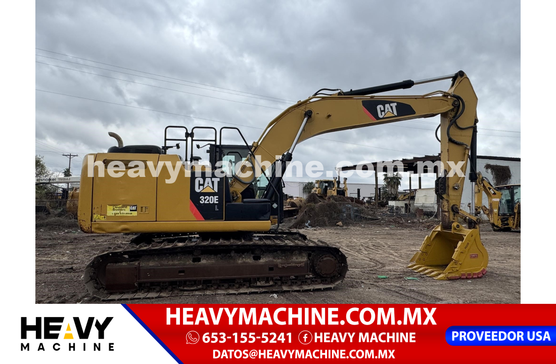 Maquinaria Pesada Excavadora 2015 Caterpillar 320EL