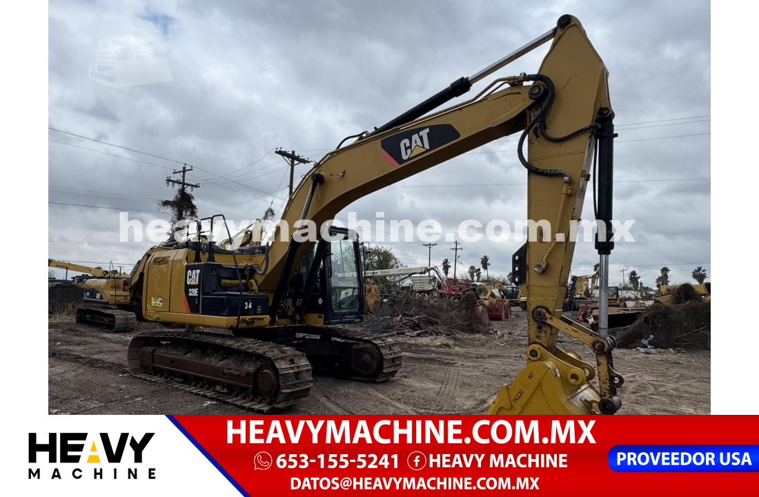 Maquinaria Pesada Excavadora 2015 Caterpillar 320EL