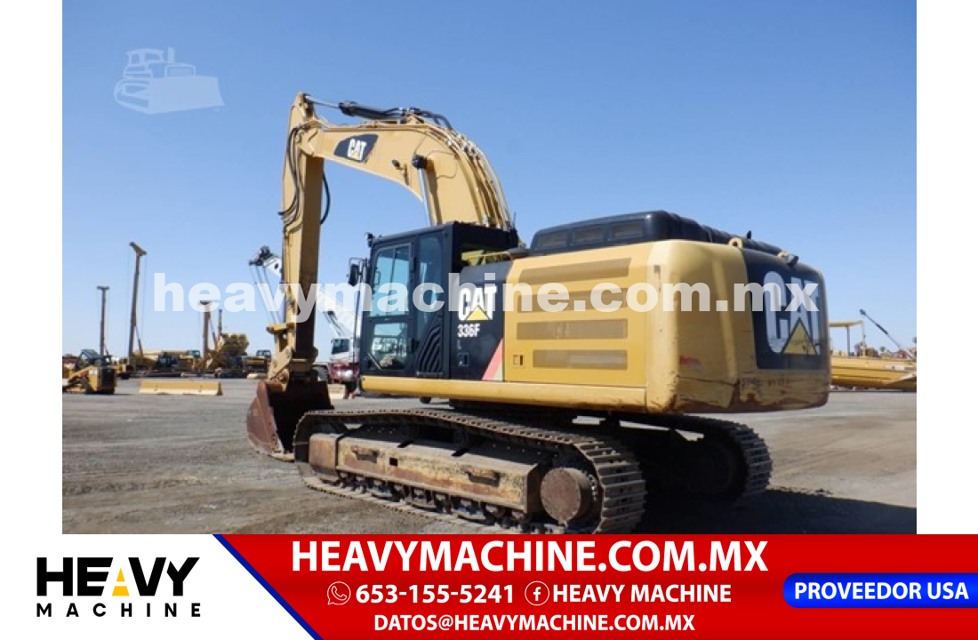 Maquinaria Pesada Excavadora 2016 CAT 336FL