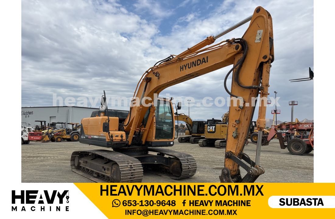 Maquinaria Pesada Excavadora 2016 HYUNDAI R180LC-9A