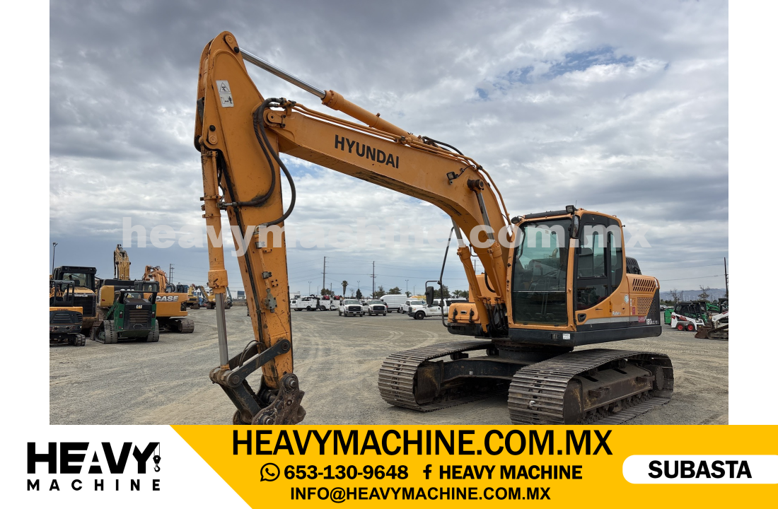 Maquinaria Pesada Excavadora 2016 HYUNDAI R180LC-9A