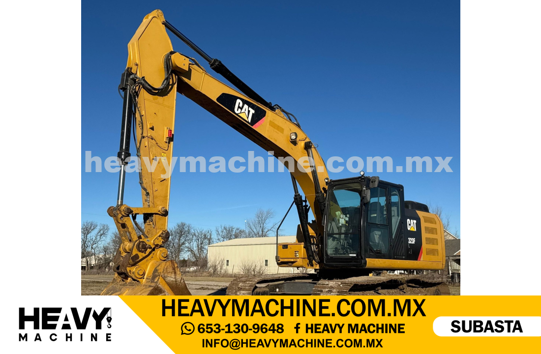 Maquinaria Pesada Excavadora 2017 CAT 323FL