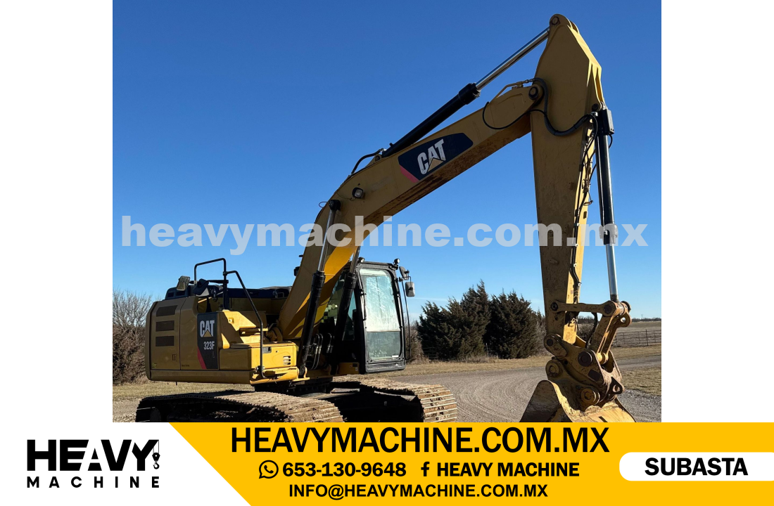 Maquinaria Pesada Excavadora 2017 CAT 323FL