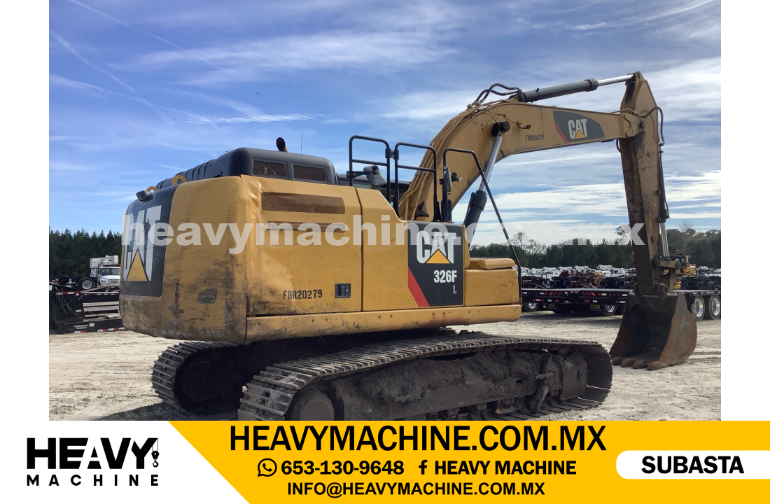 Maquinaria Pesada Excavadora 2018 CAT 326FL