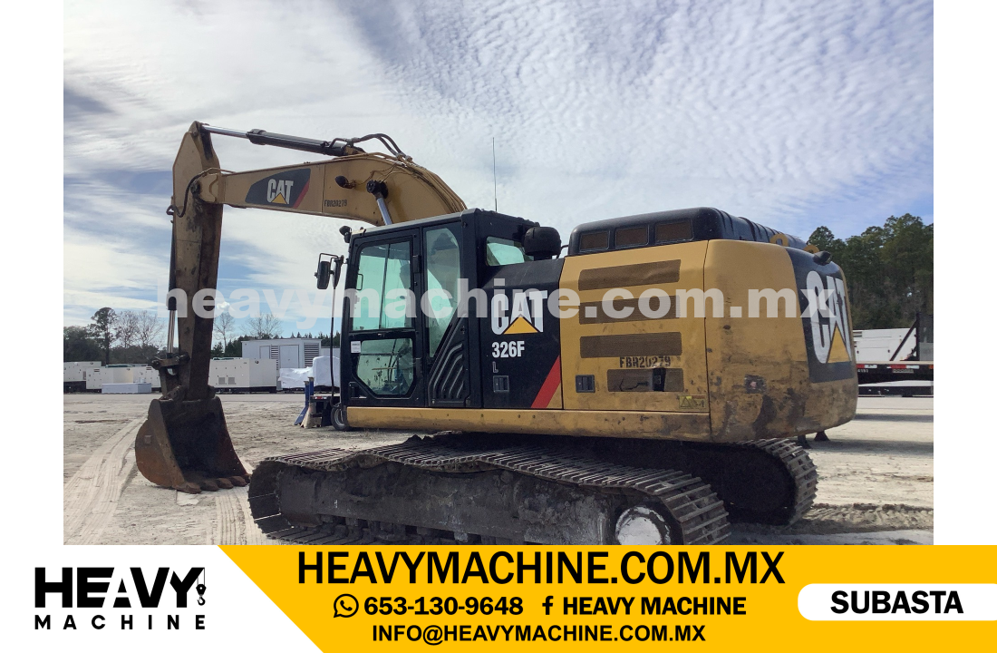 Maquinaria Pesada Excavadora 2018 CAT 326FL