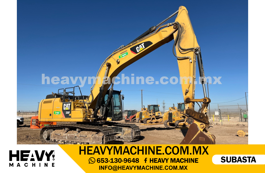 Maquinaria Pesada Excavadora 2018 CAT 336F L
