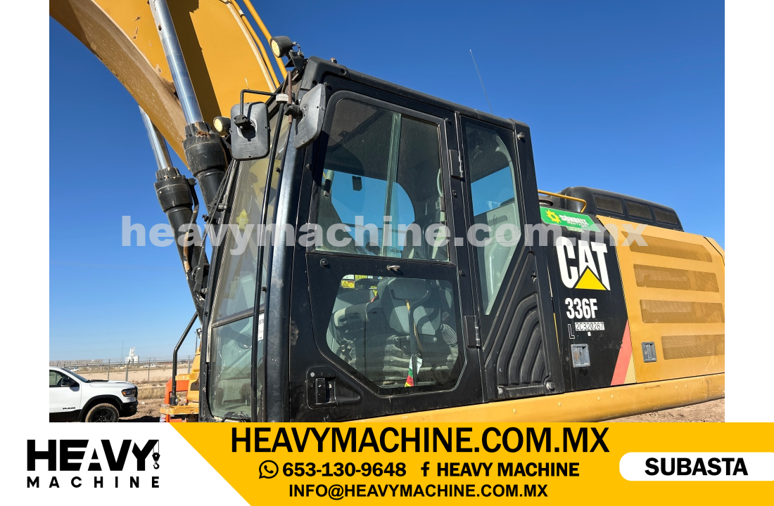 Maquinaria Pesada Excavadora 2018 CAT 336F L