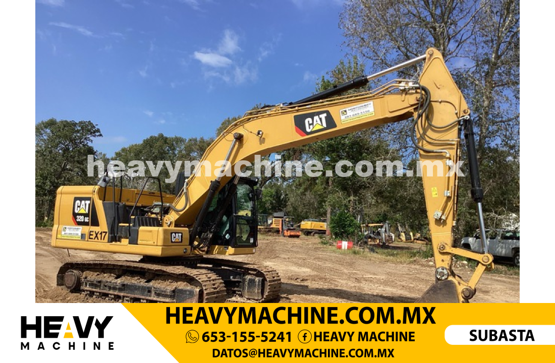 Maquinaria Pesada Excavadora 2018 Cat 320GC