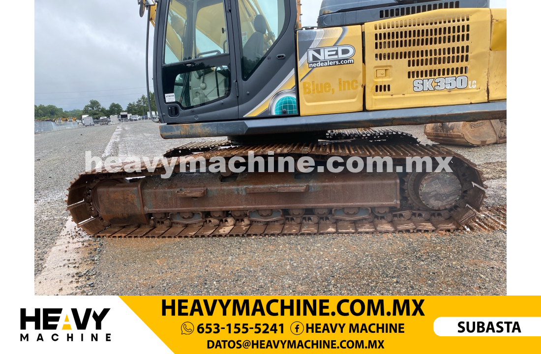 Maquinaria Pesada Excavadora 2019 KOBELCO SK350LC-10