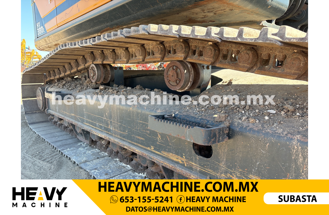 Maquinaria Pesada Excavadora 2020 Hyundai HX380L