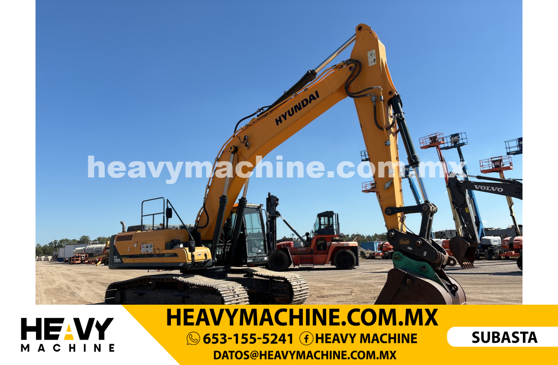 Maquinaria Pesada Excavadora 2020 Hyundai HX380L
