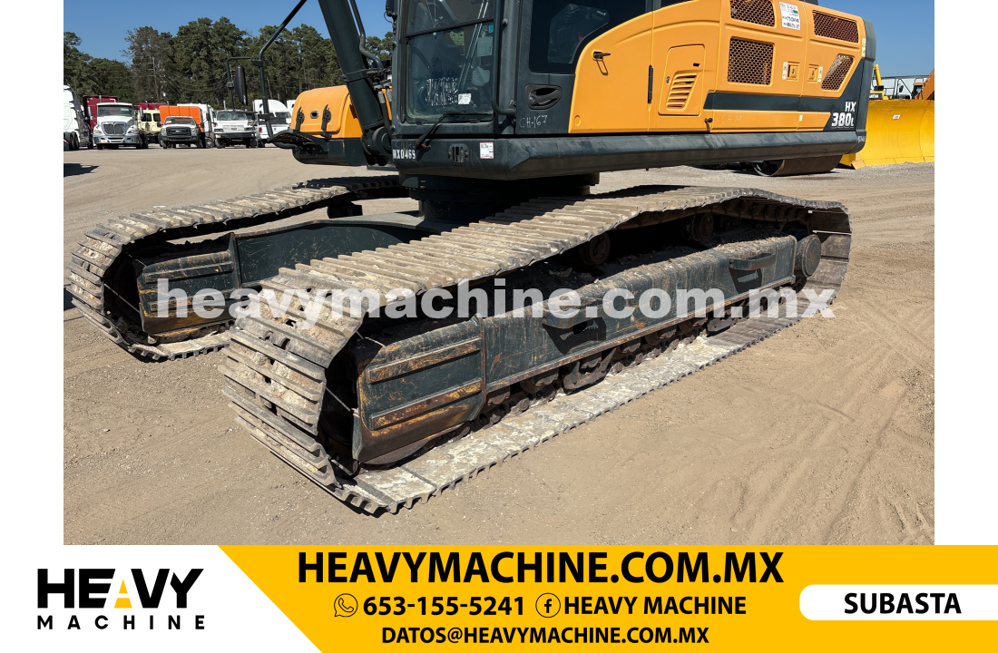 Maquinaria Pesada Excavadora 2020 Hyundai HX380L
