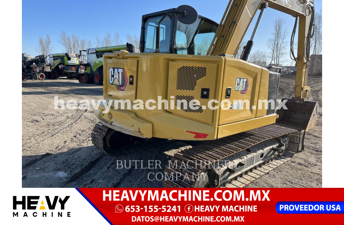 Maquinaria Pesada Excavadora 2021 Caterpillar 310-07A