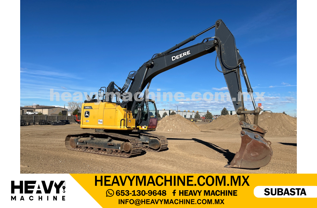 Maquinaria Pesada Excavadora 2021 JOHN DEERE 345G LC