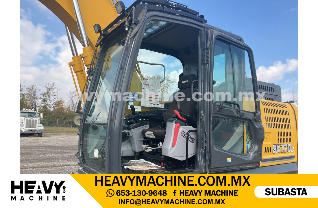 Maquinaria Pesada Excavadora 2023 KOBELCO SK170LC-11