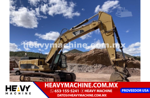 Maquinaria Pesada Excavadora 2007 CAT 345CL