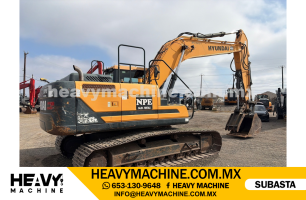 Maquinaria Pesada Excavadora 2018 HYUNDAI HX220L