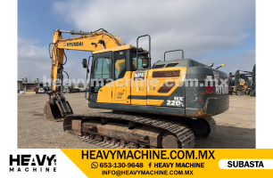 Maquinaria Pesada Excavadora 2018 HYUNDAI HX220L