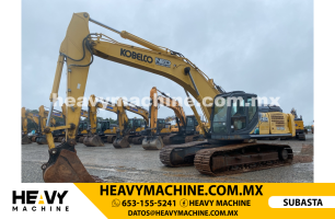 Maquinaria Pesada Excavadora 2019 KOBELCO SK350LC-10