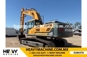 Maquinaria Pesada Excavadora 2020 Hyundai HX380L