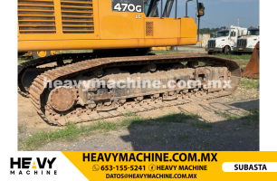 Maquinaria Pesada Excavadora 2020 JOHN DEERE 470GLC