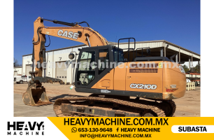 Maquinaria Pesada Excavadora 2022 CASE CX210D