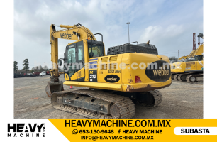 Maquinaria Pesada Excavadora 2022 KOMATSU PC 210 LC 11