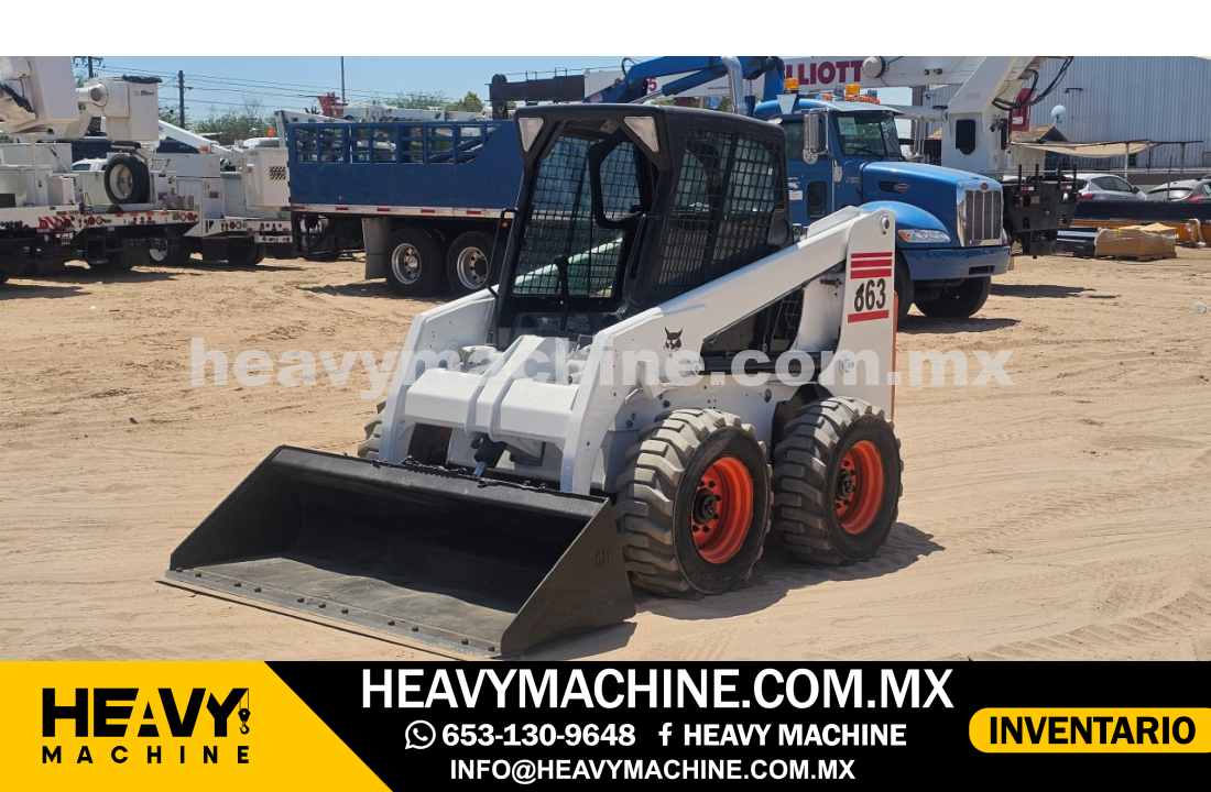 Maquinaria Pesada Mini Cargador 2000 BOBCAT 863