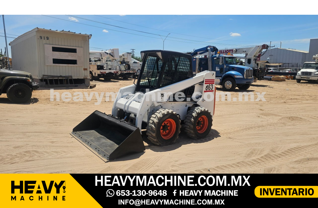 Maquinaria Pesada Mini Cargador 2000 BOBCAT 863