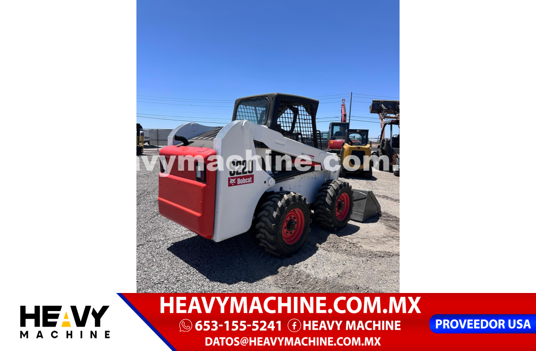 Maquinaria Pesada Mini Cargador 2006 BOBCAT S220