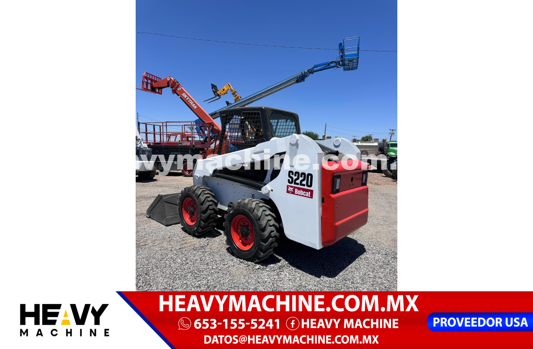 Maquinaria Pesada Mini Cargador 2006 BOBCAT S220