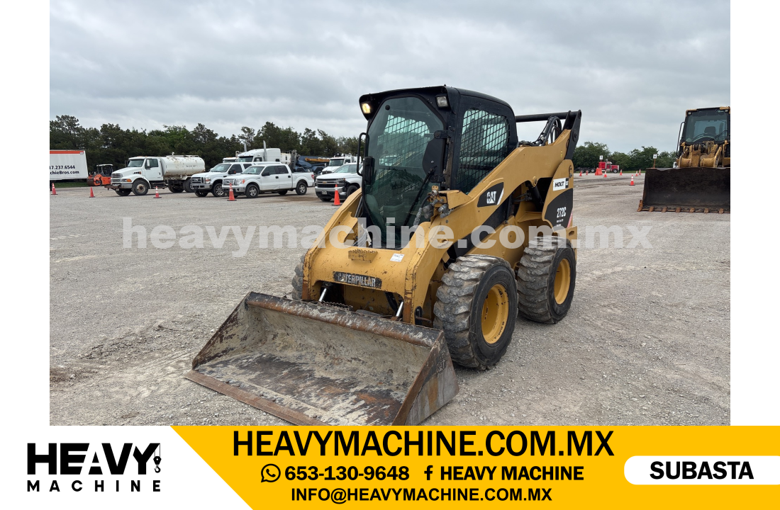 Maquinaria Pesada Mini Cargador 2008 CAT 272C