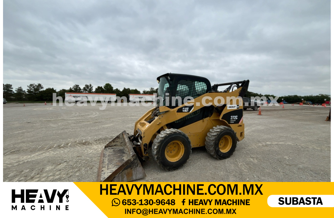 Maquinaria Pesada Mini Cargador 2008 CAT 272C