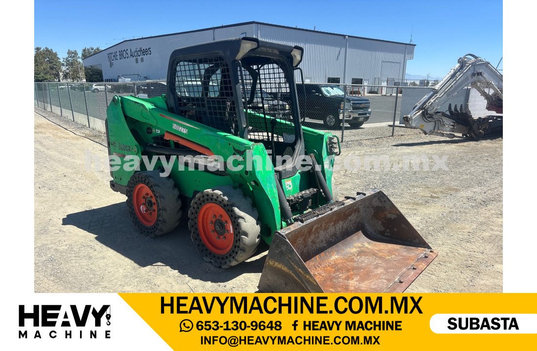Maquinaria Pesada Mini Cargador 2014 BOBCAT S510