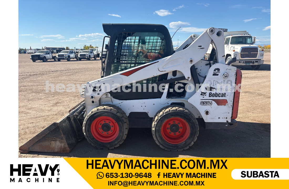 Maquinaria Pesada Mini Cargador 2015 BOBCAT S570