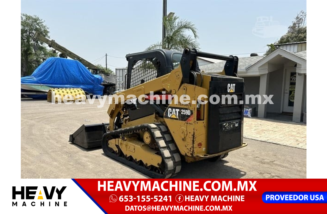 Maquinaria Pesada Mini Cargador 2016 Caterpillar 259D