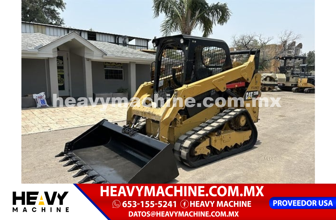 Maquinaria Pesada Mini Cargador 2016 Caterpillar 259D