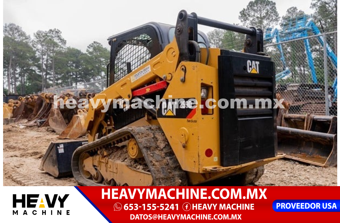Maquinaria Pesada Mini Cargador 2017 Caterpillar 259D
