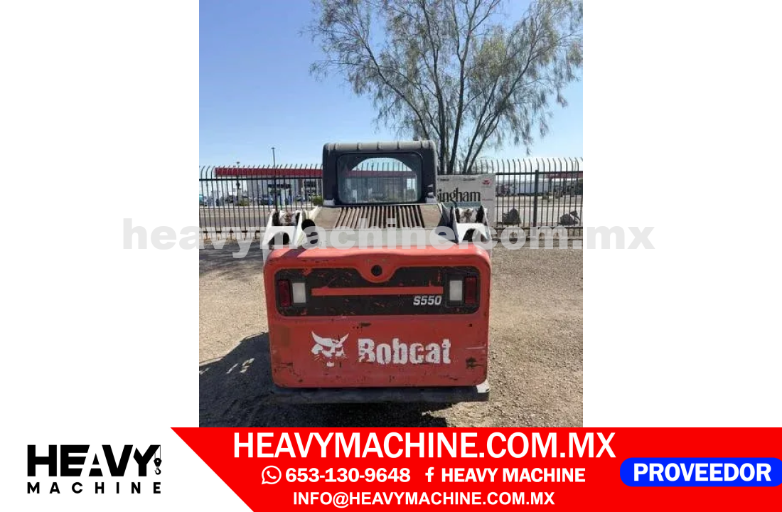 Maquinaria Pesada Mini Cargador 2018 BOBCAT S550