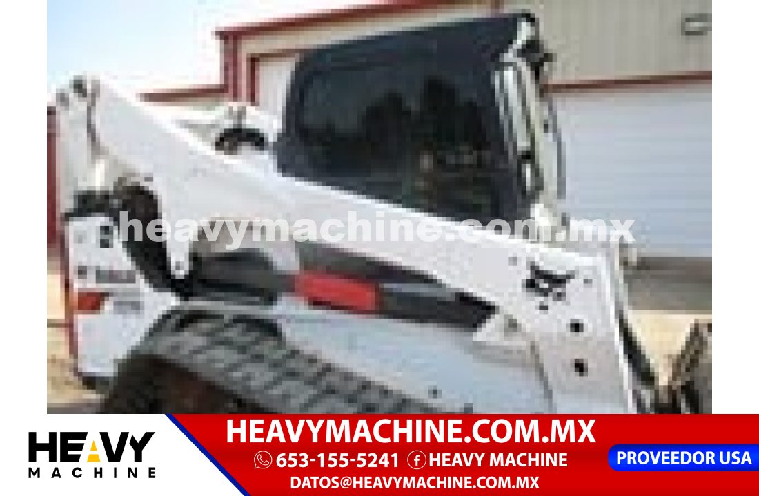 Maquinaria Pesada Mini Cargador 2018 BOBCAT T870