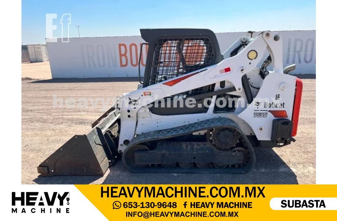 Maquinaria Pesada Mini Cargador 2019 BOBCAT T595