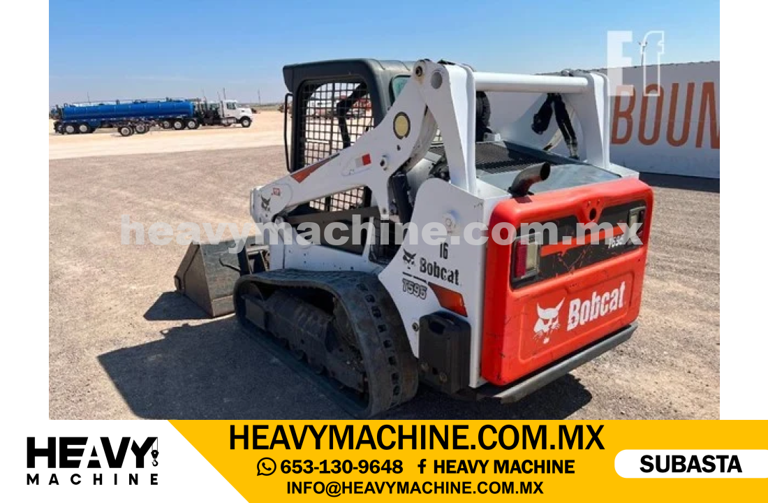 Maquinaria Pesada Mini Cargador 2019 BOBCAT T595