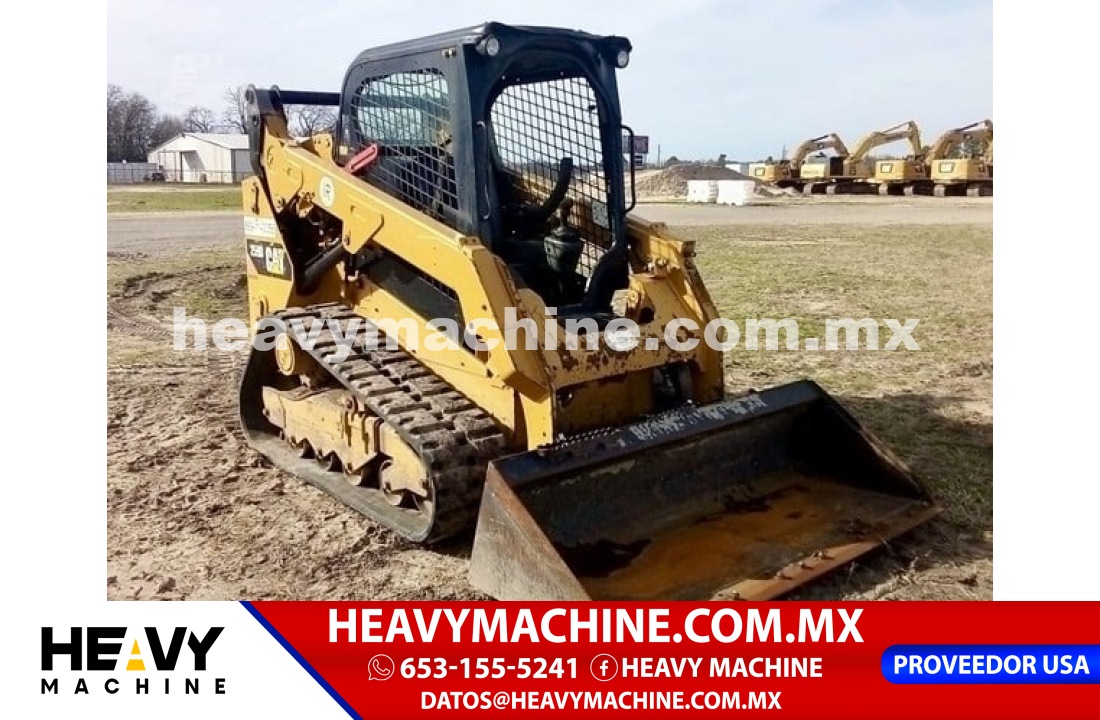 Maquinaria Pesada Mini Cargador 2019 Caterpillar 259D
